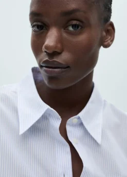 MANGO Koszule I Bluzki*Koszula regular fit z mieszanki bawełny i lyocellu