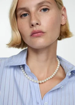 MANGO Koszule I Bluzki*Koszula regular fit z mieszanki bawełny i lyocellu