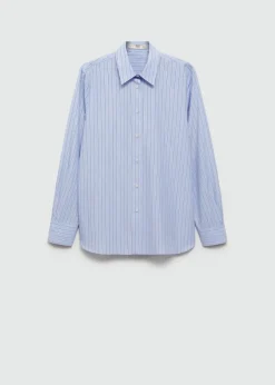 MANGO Koszule I Bluzki*Koszula regular fit z mieszanki bawełny i lyocellu