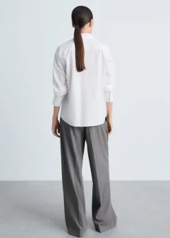 MANGO Koszule I Bluzki*Koszula regular fit z mieszanki bawełny i lyocellu