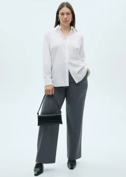 MANGO Koszule I Bluzki*Koszula regular fit z mieszanki bawełny i lyocellu