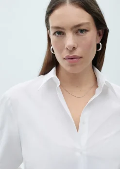 MANGO Koszule I Bluzki*Koszula regular fit z mieszanki bawełny i lyocellu