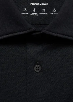 MANGO Koszule*Koszula regular fit z niegniotącej się tkaniny