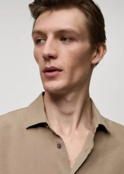 MANGO Koszule*Koszula regular fit z tencelu