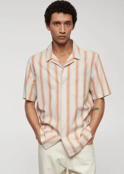 MANGO Koszule*Koszula regular fit ze wzorem w paski