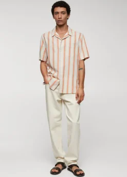 MANGO Koszule*Koszula regular fit ze wzorem w paski