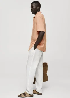 MANGO Koszule*Koszula relaxed fit z 100% tencelu