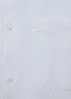 MANGO Koszule*Koszula relaxed fit z bawełnianej tkaniny oxford