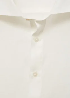 MANGO Koszule*Koszula relaxed fit z lnu i tencelu