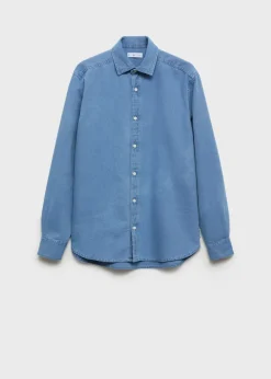 MANGO Koszule*Koszula slim fit z bawełny
