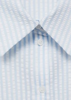 MANGO Koszule I Bluzki*Koszula tekstura w paski