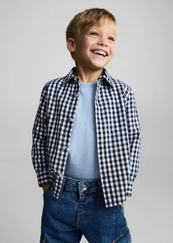 Dzieci MANGO Koszule*Koszula w kratkę vichy