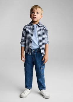 Dzieci MANGO Koszule*Koszula w kratkę vichy