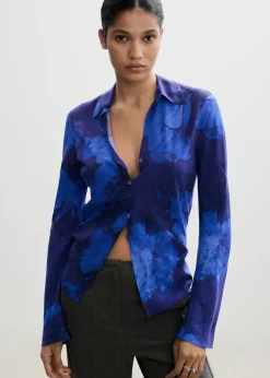MANGO Koszule I Bluzki*Koszula w kwiaty