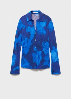 MANGO Koszule I Bluzki*Koszula w kwiaty