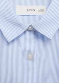 Dzieci MANGO Koszule I Bluzki*Koszula w paski z falbanką