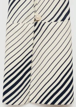 MANGO Koszule I Bluzki*Koszula w paski z rozszerzanym rękawem