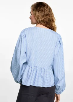 MANGO Koszule I Bluzki*Koszula w paski z wiązaniami