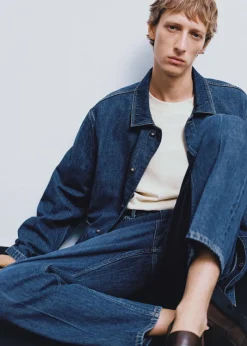 MANGO Kurtki I Koszule Wierzchnie*Koszula wierzchnia dżinsowa relaxed fit