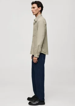 MANGO Kurtki I Koszule Wierzchnie|Koszule*Koszula wierzchnia dżinsowa z kieszenią