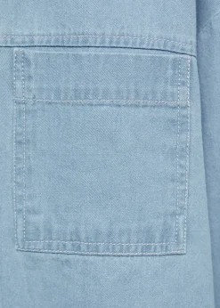 MANGO Kurtki|Koszule I Bluzki*Koszula wierzchnia dżinsowa z kieszenią