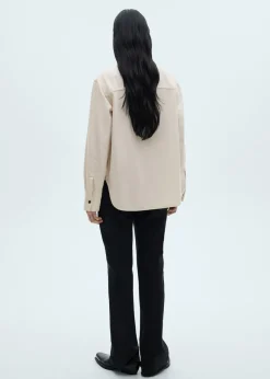 MANGO Koszule I Bluzki*Koszula wierzchnia dżinsowa z kieszeniami