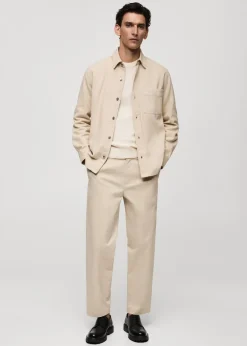 MANGO Kurtki I Koszule Wierzchnie|Koszule*Koszula wierzchnia dżinsowa z kieszenią