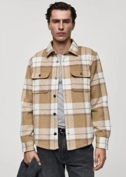 MANGO Kurtki I Koszule Wierzchnie|Koszule*Koszula wierzchnia flanelowa w kratę