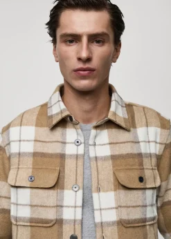 MANGO Kurtki I Koszule Wierzchnie|Koszule*Koszula wierzchnia flanelowa w kratę