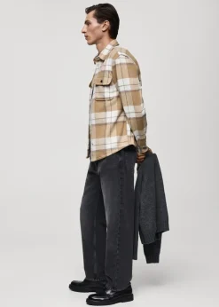 MANGO Kurtki I Koszule Wierzchnie|Koszule*Koszula wierzchnia flanelowa w kratę