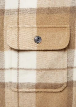 MANGO Kurtki I Koszule Wierzchnie|Koszule*Koszula wierzchnia flanelowa w kratę