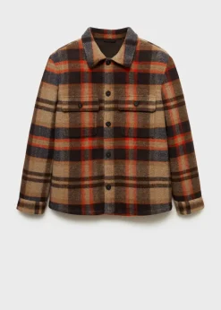 MANGO Kurtki I Koszule Wierzchnie*Koszula wierzchnia flanelowa w kratę