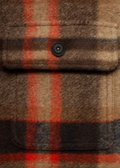 MANGO Kurtki I Koszule Wierzchnie*Koszula wierzchnia flanelowa w kratę