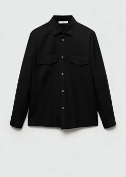 MANGO Kurtki I Koszule Wierzchnie|Koszule*Koszula wierzchnia regular fit z kieszeniami