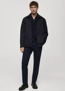 MANGO Kurtki I Koszule Wierzchnie*Koszula wierzchnia regular fit z kieszeniami