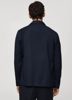 MANGO Kurtki I Koszule Wierzchnie|Koszule*Koszula wierzchnia slim fit z kieszeniami