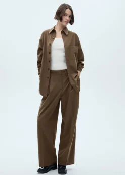 MANGO Koszule I Bluzki*Koszula wierzchnia w prążki