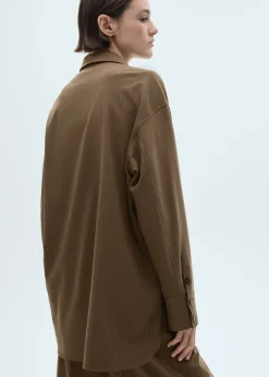 MANGO Koszule I Bluzki*Koszula wierzchnia w prążki