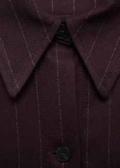 MANGO Koszule I Bluzki*Koszula wierzchnia w prążki