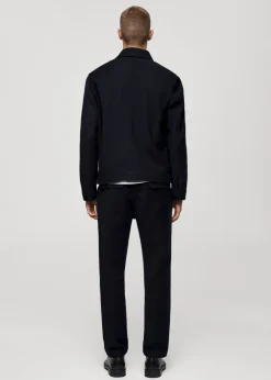 MANGO Kurtki I Koszule Wierzchnie*Koszula wierzchnia z bawełnianego diagonalu z kieszeniami