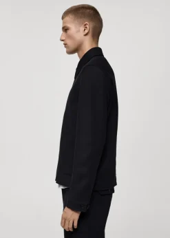 MANGO Kurtki I Koszule Wierzchnie*Koszula wierzchnia z bawełnianego diagonalu z kieszeniami