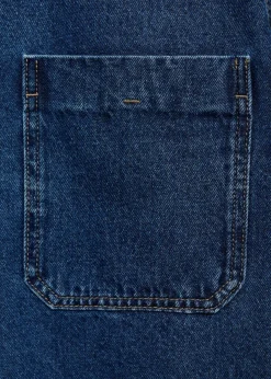 MANGO Kurtki I Koszule Wierzchnie*Koszula wierzchnia z denimu z kieszenią