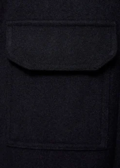 MANGO Kurtki I Koszule Wierzchnie*Koszula wierzchnia z flaneli z mieszanki wełny