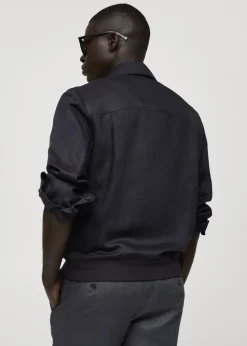 MANGO Kurtki I Koszule Wierzchnie*Koszula wierzchnia z mieszanki tencelu i lnu