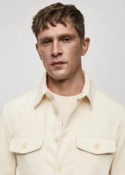 MANGO Kurtki I Koszule Wierzchnie|Koszule*Koszula wierzchnia ze sztruksu z kieszeniami