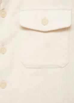 MANGO Kurtki I Koszule Wierzchnie|Koszule*Koszula wierzchnia ze sztruksu z kieszeniami