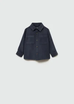 Dzieci MANGO Koszule*Koszula wierzchnia ze sztruksu z kieszenią