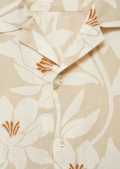 MANGO Koszule*Koszula z 100% bawełny z hawajskim wzorem