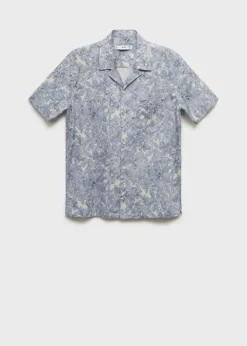 MANGO Koszule*Koszula z 100% bawełny z kwiatowym wzorem