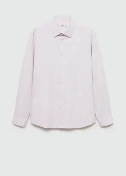 MANGO Koszule*Koszula z 100% bawełny z nadrukiem w paski